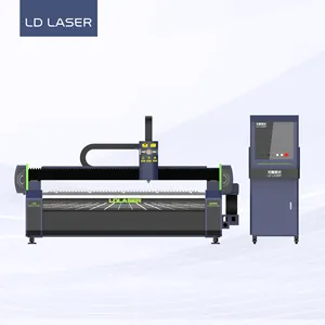 fiber laser cutting 2mm brass jewelry machine fiber cncn laser cutting machine 1500W fiber laser cutting machine 1325