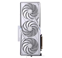 Nouvelle carte graphique de jeu pour ordinateur de bureau RTX5090D V2 Vulcan OC 24 Go blanche avec ventilateur