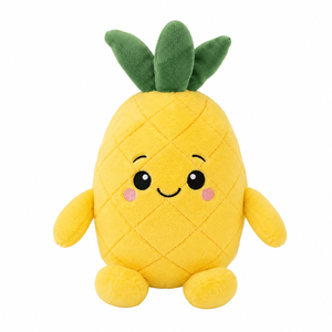Jouets en peluche personnalisés à faible MOQ, fabriqués au Vietnam, interactifs, en forme de fruits et légumes, cadeaux promotionnels pour bébés et enfants, animaux en peluche doux - Product Image 5