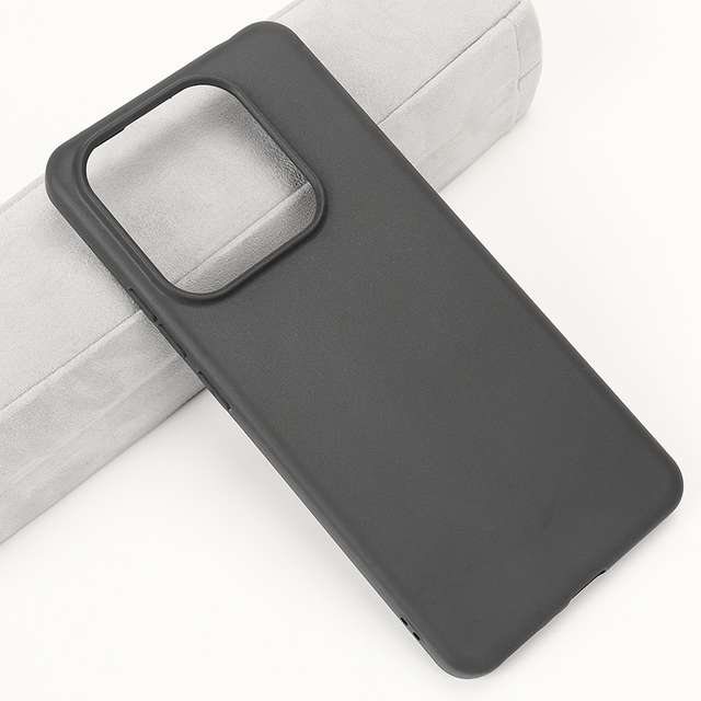 Matte Silicone Phone Case for Redmi Note 14 Soft TPU Protection Back Cover
