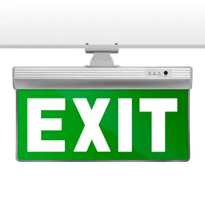 Wall Surface Mounted 4W Emergency Running Man Exit Sign Escape Emergency Light