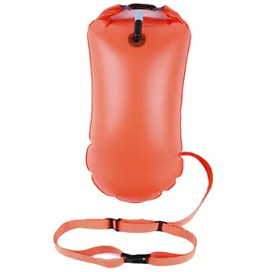 Factory Direct Sales Waterproof Swimming Float Buoy PVC Water Sport Safety Storage Inflatable Dry Bag With Wholesale Price