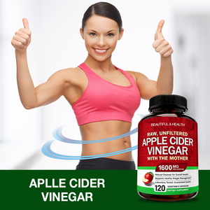 Oem/odm simming תפוחים חומץ קפסולות ניהול אובדן משקל acv קפסולות עם ויטמין d3 & אבץ תוספת גוף טבעוני אבץ - Product Image 3