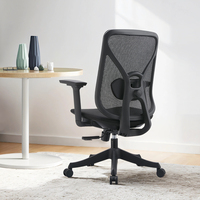 Chaise de bureau ergonomique en maille pour personnel, chaise de réception de bureau économique