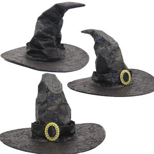Sombrero Cosplay Sombrero <span class=keywords><strong>de</strong></span> <span class=keywords><strong>bruja</strong></span> <span class=keywords><strong>de</strong></span> Halloween Decoración <span class=keywords><strong>de</strong></span> fiesta en forma <span class=keywords><strong>de</strong></span> araña para Halloween - Product Image 1