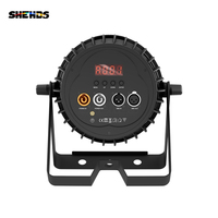 LED DJ Lights 18x18w LED Par Uplight RGBWUV DMX512 Éclairage de scène pour Home Party Show Club Concert Dance Floor