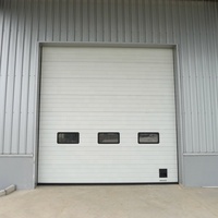 Puerta Seccional Corredera Superior, Resistente al Viento y con Aislamiento Térmico, Gran Venta