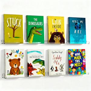 Estante de Exhibición de Libros Acrílico de Pared, Color y Tamaño Personalizados - Precio de Fábrica, MOQ Bajo y Envío Rápido - Product Image 1
