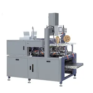 Factory Supply High Speed Automatic Tabletop Gift Box Cartoning Corner Pasting Machine