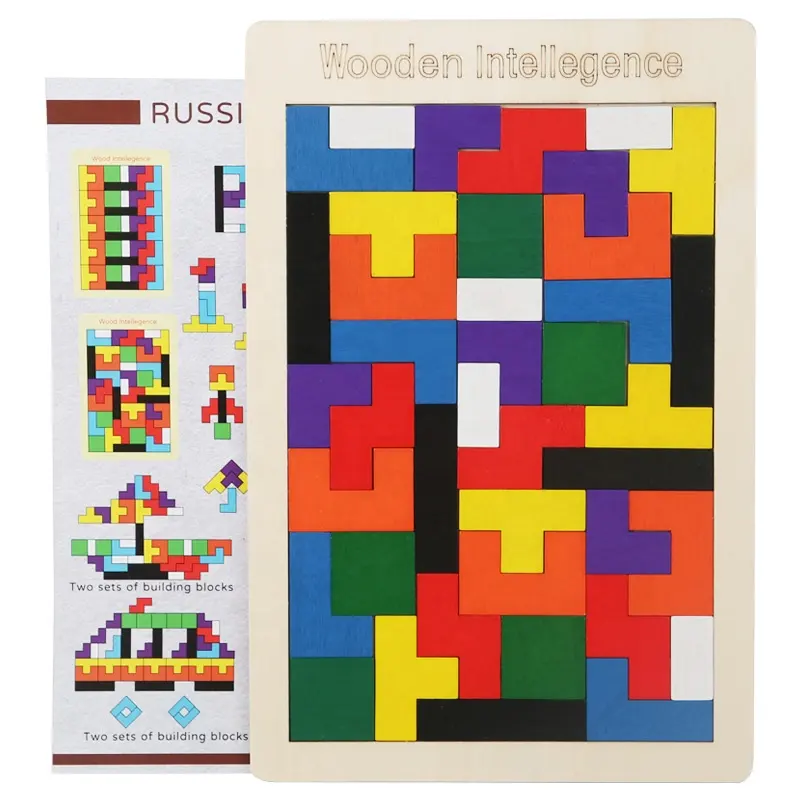 2024 hot selling Children's building blocks puzzle board wooden nerve racking hand eye coordination toys child educational games