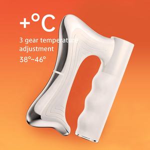 Masajeador de Fascia calentado eléctrico portátil, raspado corporal, microcorriente, vibración, relajación muscular, levantamiento corporal, cuchillo de masaje Guasha - Product Image 5
