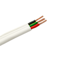 Kabel Flat TPS Twin Earth Berisolasi PVC V-90 2 Inti 3 Inti 1MM 2.5MM Tembaga Terlilit Bersertifikasi SAA untuk Kabel Listrik Bangunan