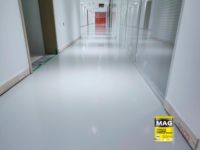 Revêtement de sol industriel à faible teneur en COV, haute durabilité, résine polyaspartique polyurée |   Résistant aux charges lourdes MAS-100