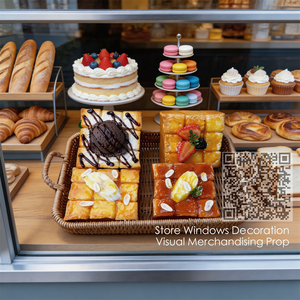 Réplica Realista de <span class=keywords><strong>Pan</strong></span> <span class=keywords><strong>Tostado</strong></span> con Miel, Modelo de Exhibición para Cocina, <span class=keywords><strong>Pan</strong></span> Artificial para Decoración de Estudio de Cine - Product Image 2