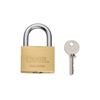 Cadenas en laiton durable antivol, étanche, à clé identique, pour extérieur, Master Lock