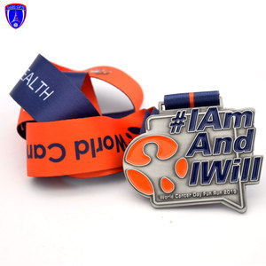 Medallas de carrera de motos 5K baratas personalizadas de los Emiratos Árabes Unidos y transferencia de cinta a medalla de la Liga de Campeones - Product Image 3