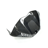 AKOSO 100% Fibre de Carbone Pré-imprégnée Autoclavée à Sec Couvercle de Boîtier d'Air pour Réservoir de Moto Yamaha R9 2025-2027+