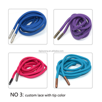 Cordon de serrage en polyester tressé de 5 mm de haute qualité pour sweat-shirt, disponible en plusieurs couleurs, en stock