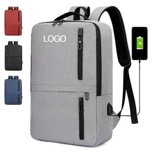 Échantillon gratuit : Sacs à dos de voyage imperméables pour étudiants (hommes et femmes) et sacs d'école en cuir pour ordinateur portable en gros - Product Image 1
