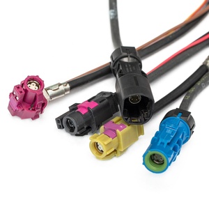 Hsd 4 + 2 pin a-mã thẳng nữ Jack fakra dacar 535 4-core cáp cho xe đài phát thanh tín hiệu cho BMW/Benz/audi/VW - Product Image 6