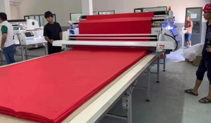 Clothesline vải đặt máy tự động Vải vải lan rộng và máy cắt với may mặc cắt bảng - Product Image 2