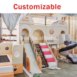 Équipement de terrain de jeu intérieur artistique pour enfants avec éléments en mousse sculptée souple et design unique pour les galeries de jeux - Product Image 4