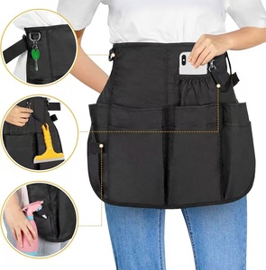 Sac <span class=keywords><strong>de</strong></span> ceinture <span class=keywords><strong>de</strong></span> nettoyage robuste pour outils, tablier <span class=keywords><strong>de</strong></span> ménage avec porte-bouteille, fabrication OEM - Product Image 5