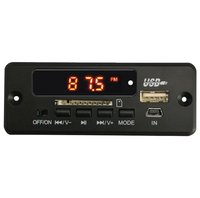 JK0061B Carte décodeur MP3, radio FM, module USB TF, module AUX 3,5 mm, récepteur de musique, kit voiture, carte audio