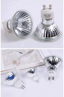 Ampoule halogène GU10 MR16 MR11 WAX 110V 230V 12V 35W 50W UVA pour reptiles, chauffage, verre de quartz, filament de tungstène, dimmable