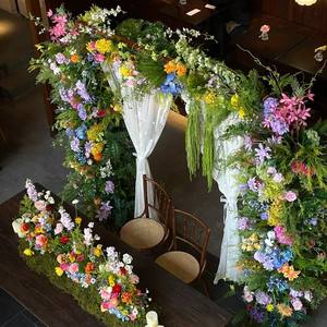 Fleur artificielle personnalisée haut de gamme, série Monet, décoration entièrement faite à la main, pour cérémonie de mariage, décoration de la maison, arrangement floral - Product Image 4