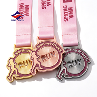 Medalla de carrera LZY 20Y con número de kilometraje personalizado, diseño de forma especial, tamaño para premio de carrera, regalo para finalistas/participantes de 5K/10K con cinta