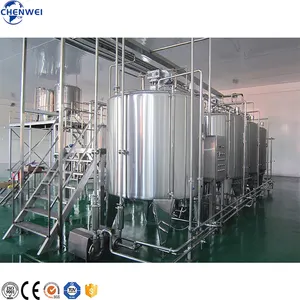 Hot Sale Uht Aseptic Milk Production Line Machine Dairy Processing Plant Equipment