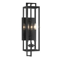 Lanterne murale décorative noire rétro moderne et créative, applique murale extérieure imperméable pour hôtel, lumière murale extérieure pour la maison