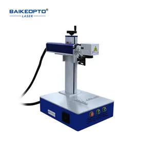 Mini máquina de desenho de laser da marcação do fibra, máquina portátil da impressão do laser do metal para o aço inoxidável do plástico