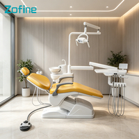 Fauteuil dentaire électrique en métal Z11A entièrement équipé avec compresseur d'air, tout-en-un, luxe, prix de gros Chine