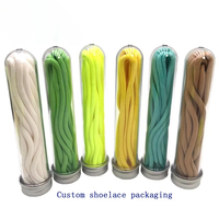 Lacets ronds en polyester 4,5 mm durables, 224 couleurs, lacets pour baskets, logo personnalisé