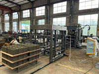 Ligne de fabrication de briques hydraulique automatique YaoDa QT 6-15 avec moteur PLC, engrenages et blocs de ciment emboîtables 380V/220V, haute productivité