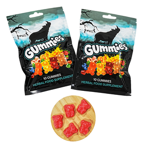 Gummies à la racine de maca naturelle pour hommes, stimulant l'énergie et la vitalité, suppléments de fibres alimentaires à base de plantes OEM. - Product Image 3