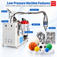 Machine à mousser à basse pression Bujatti pour boules de polyuréthane - Exigences de conception