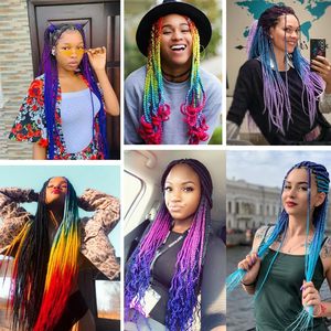 Venta al por Mayor de Extensiones de <span class=keywords><strong>Cabello</strong></span> <span class=keywords><strong>Sintético</strong></span> para <span class=keywords><strong>Trenzas</strong></span>, Color Africano Puro, 165g, 82 Pulgadas, Crochet, Fibra Yaki, Resistente al Fuego - Product Image 6
