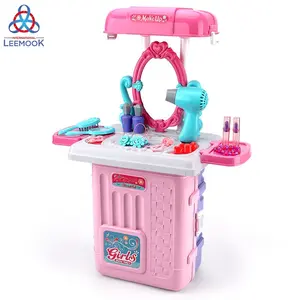 Leemook Custom 3 In1 Pretend Play Children Toy Girls Play House Dressing Up Makeup For Girls