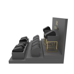 Meist verkaufte Produkte Holz Metall Schmuck <span class=keywords><strong>Display</strong></span> Requisiten Herren Damen Armbanduhr Tischplatte Werbung Custom <span class=keywords><strong>Display</strong></span> für Uhr - Product Image 5