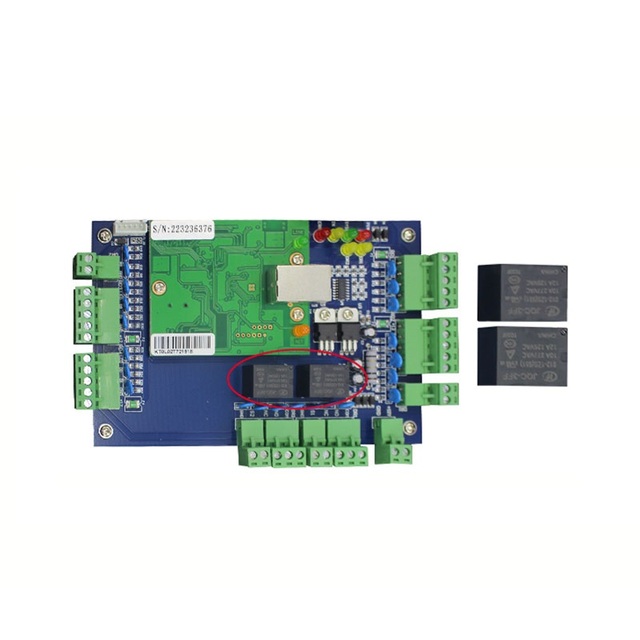 Free Software and SDK Control 2 Doors Access Control Panel