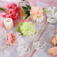Grosir Gelang Mutiara Pernikahan Laris Manis, Gelang Corsage, untuk Pesta Pernikahan Pengantin Wanita dan Pengiring Pengantin