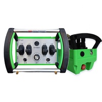 Grue à moteur télescopique IP65 imperméable de couleur verte de style semi-automatique à télécommande