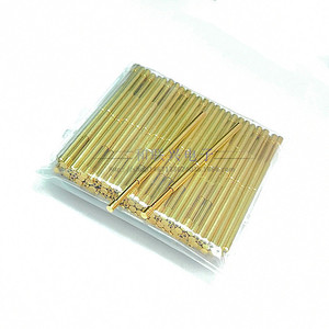 หัววัดแบบชุบทอง Pa100 G2 ปลายแบน 1.36 มม. สปริงพิน หัววัด ICT บรรจุ 100 ชิ้นต่อแพ็ค - Product Image 1