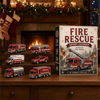 Calendrier de l'Avent Pompiers 2026 Veilleuse Cadeau