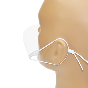 Hot Sell Plastic Anti-fog Clear Transparent Cook <strong>Mouth</strong> <strong>Mask</strong> for Food Service - Product Image 6