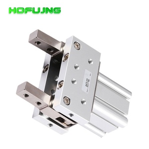 ชุดอุปกรณ์จับยึดแบบนิวแมติก Hofujng MHT2-32/40/50 กระบอกสูบแบบสองทาง พร้อมรางสแตนเลส สำหรับโรงงานอาหารและเครื่องดื่ม - Product Image 1