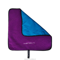Tapis de surf imperméable en polaire Sherpa et polyester, double certification écologique, sac de pompage pour camping en extérieur, pliable et portable, haute qualité